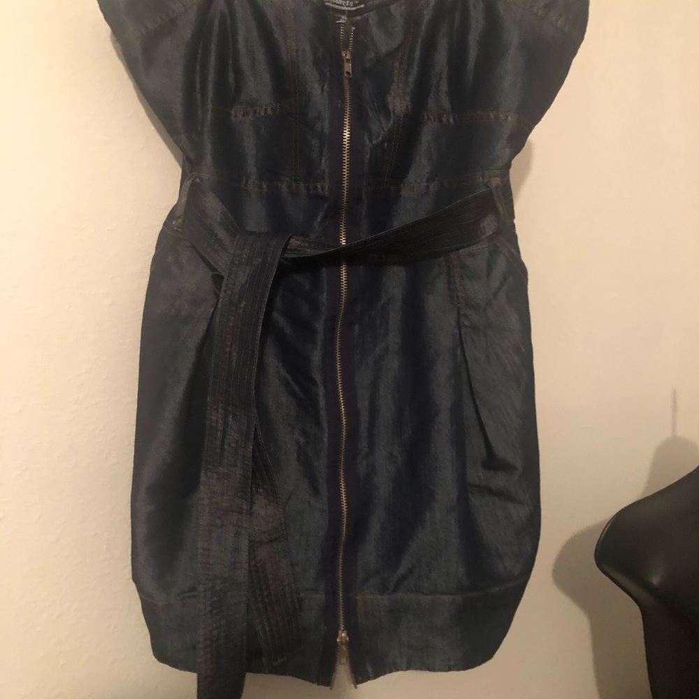 Denim sundress by Roommates. - Picture 3 of 11